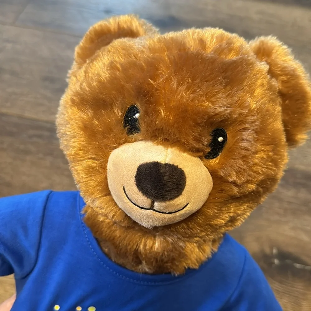 Build a bear happy‎ birthday bear with shirt